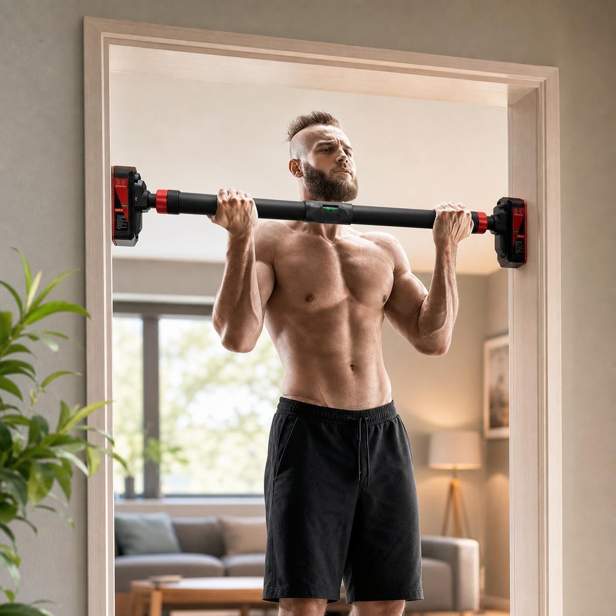 Home Gym Yoga - Pull Up Bar for Doorway, Frame