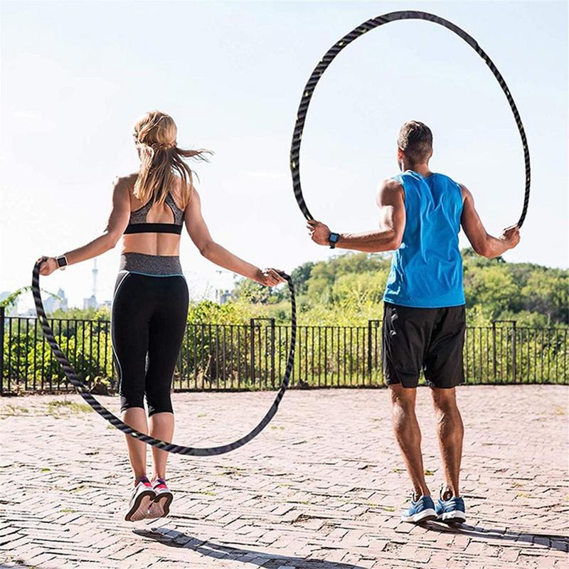 Heavy Skipping Rope Fitness Bo - Battle Rope Heavy ulasan dan harga