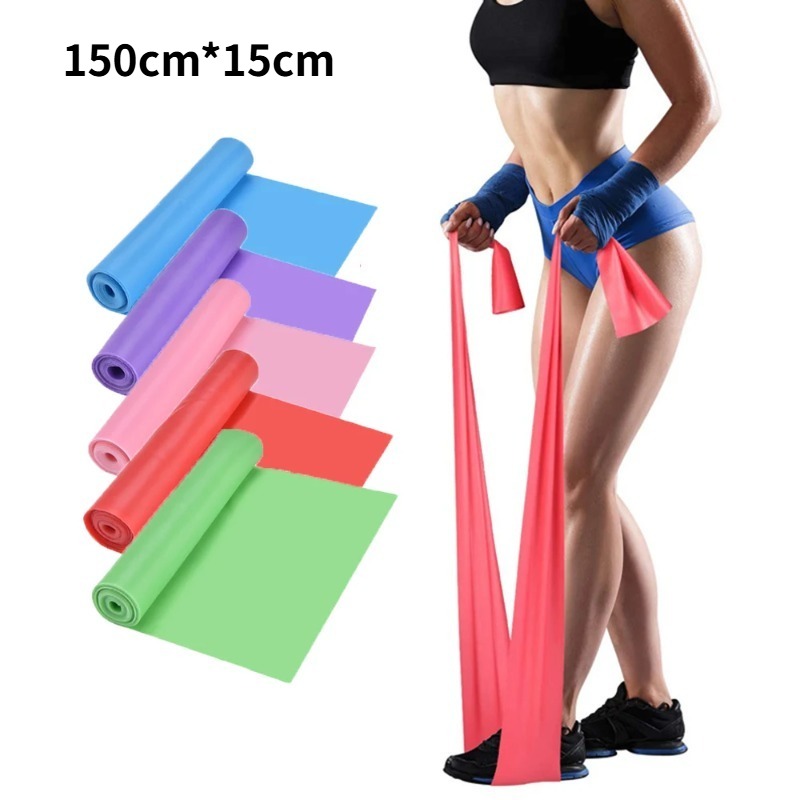 Natural Latex Resistance Bands - Home Gym Routine ulasan dan harga