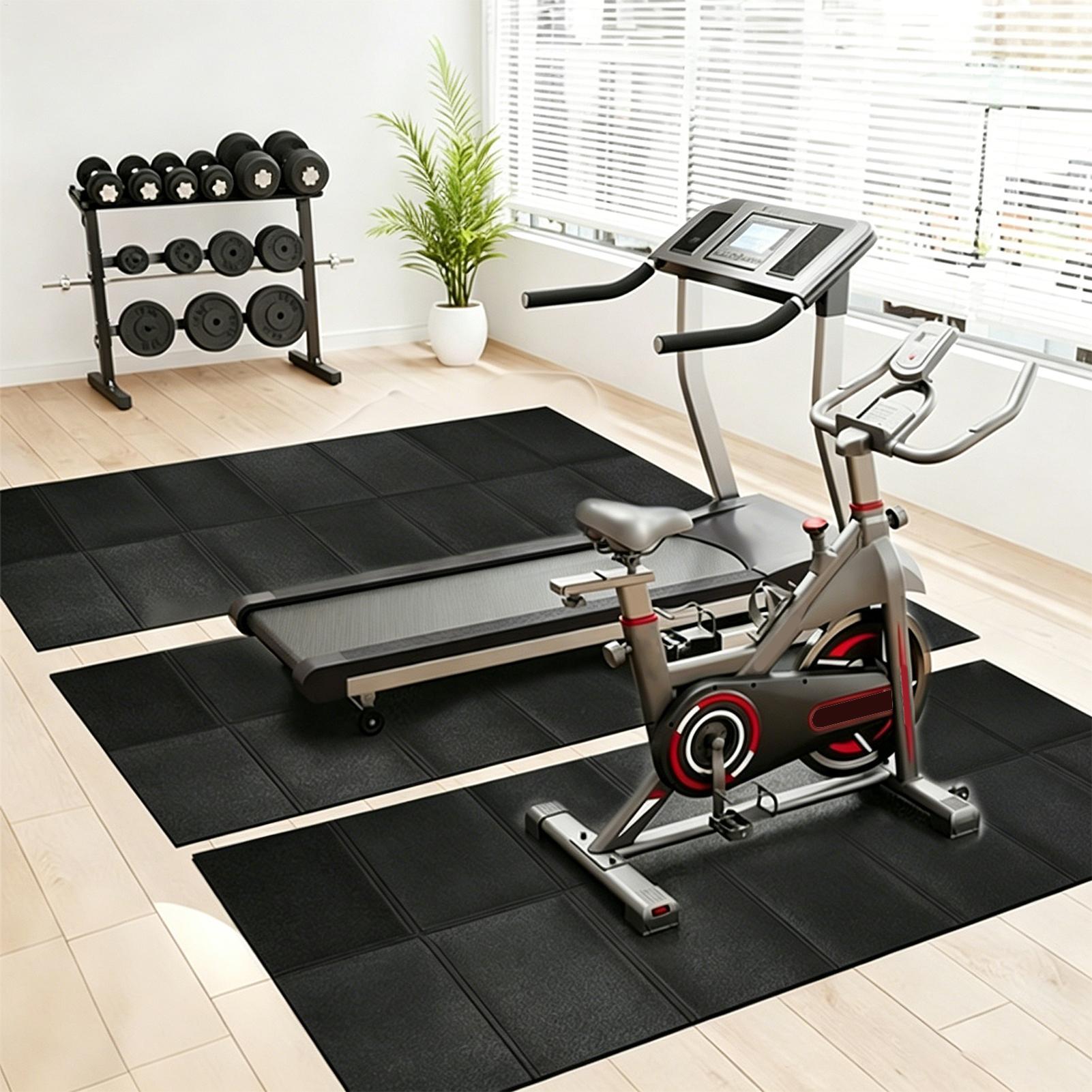 Treadmill Mat Vibration Absorb - Leg Home Gym Workout ulasan dan harga