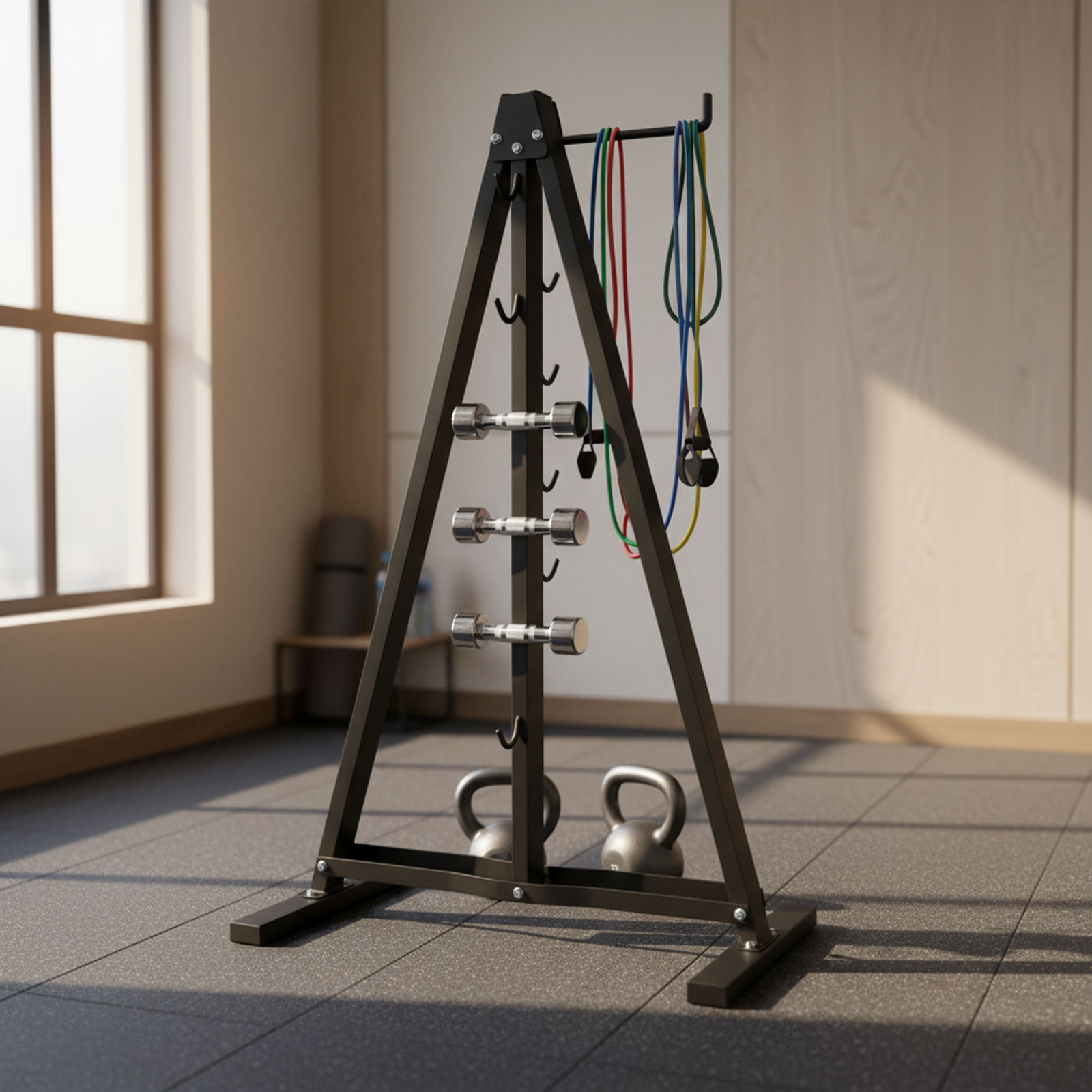 Lat Pull Down Bar Organizer wi - Home Gym Routine ulasan dan harga