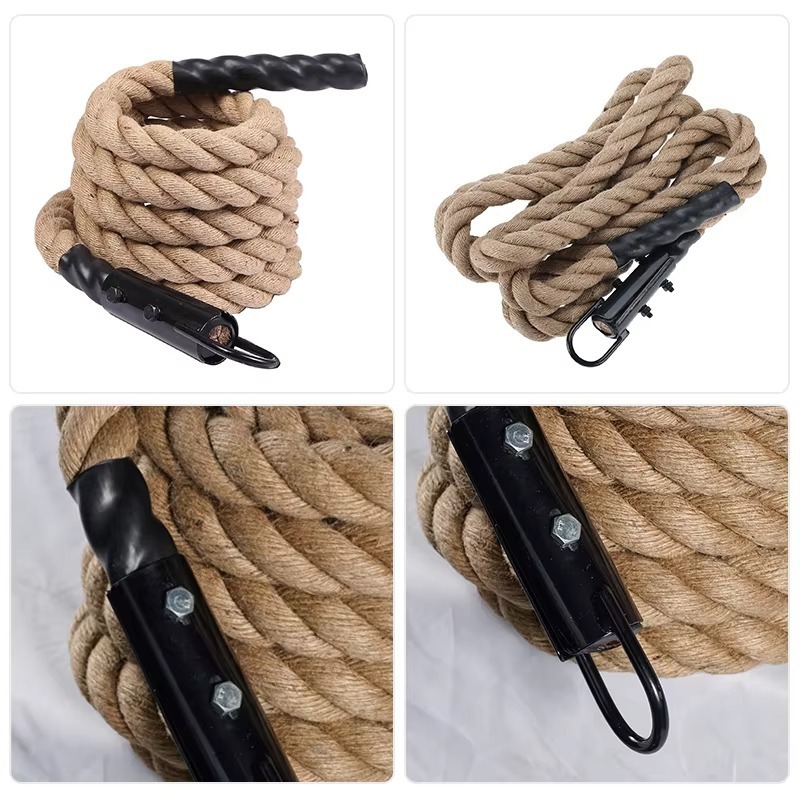 9m Battle Rope with Stable Mou - Leg Home Gym Workout ulasan dan harga