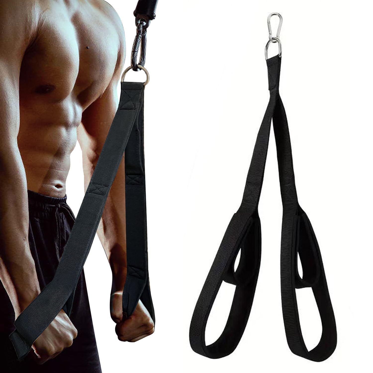Gym Lat Pulldown Double Head T - Lat Pulldown Cable ulasan dan harga