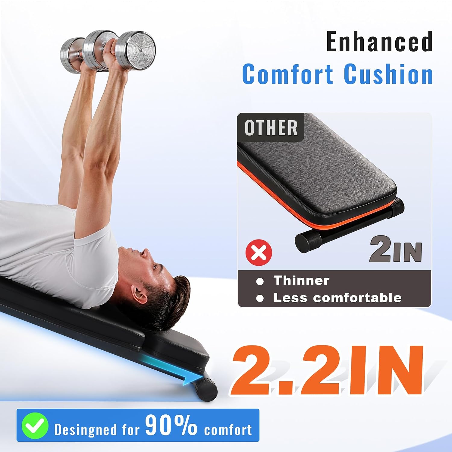 3-Level Adjustable Sit Up Benc - Home Gym Equipment Set ulasan dan harga