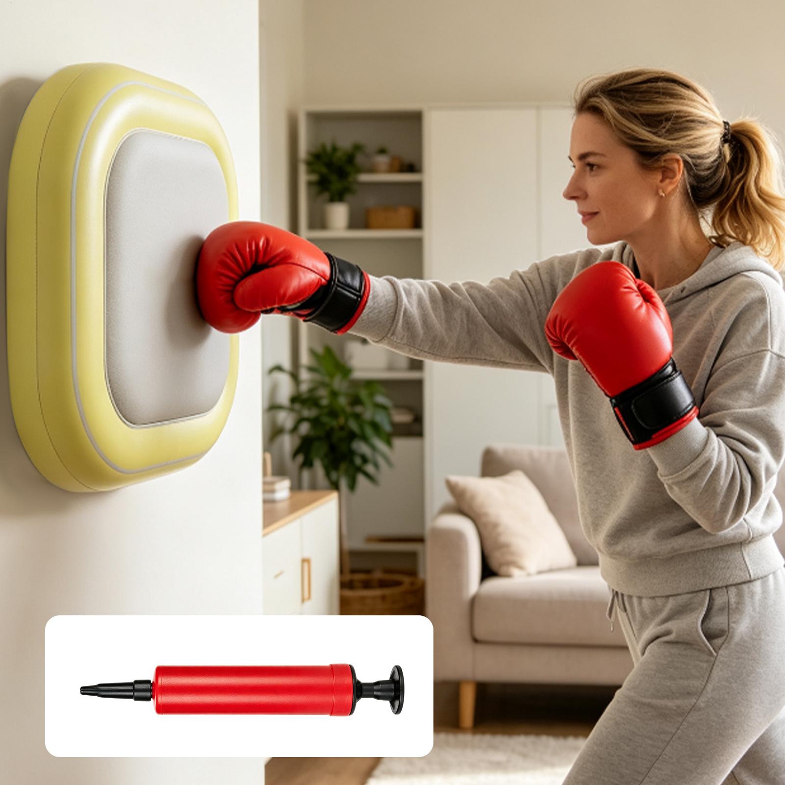 Wall Boxing Bag Non-Slip Shock - Home Gym Equipment Set ulasan dan harga