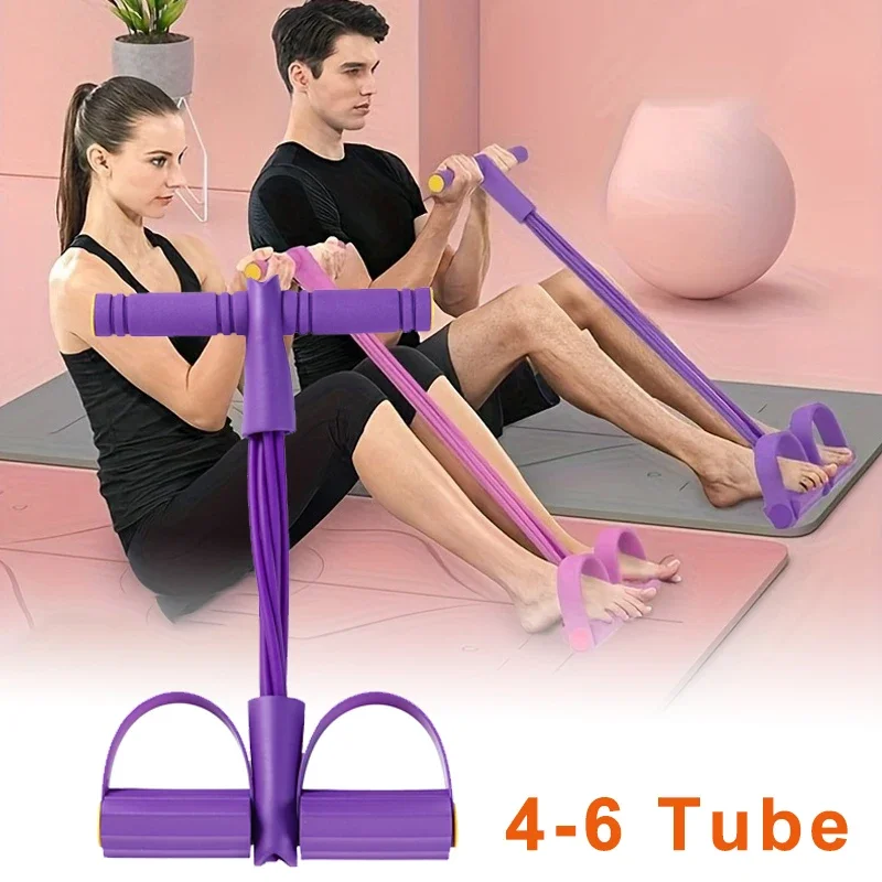 6 Level Resistance Bands Set w - Home Gym Equipment Set ulasan dan harga